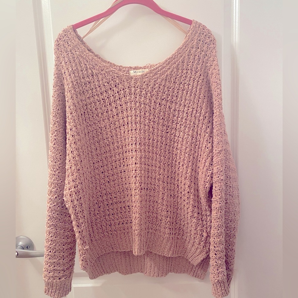 Miracle USA Oversized Knit Sweater